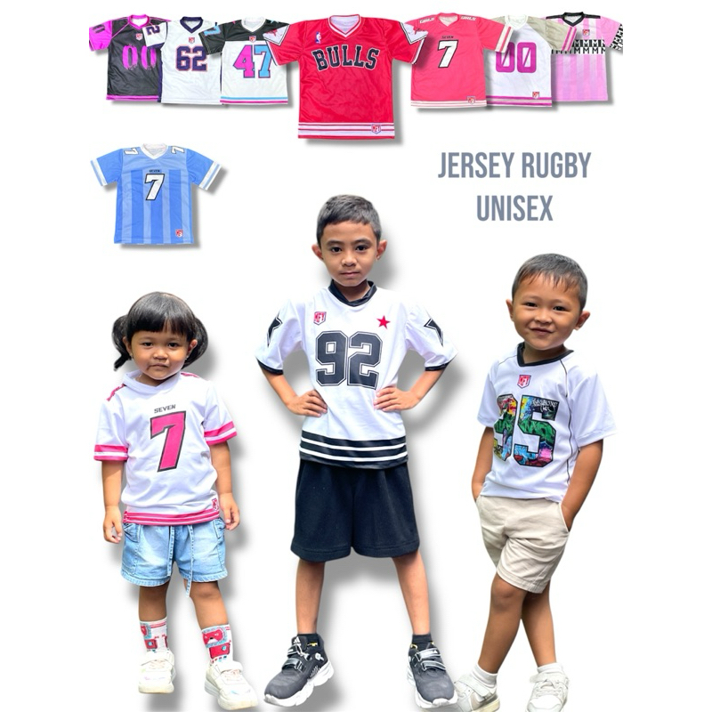 CHILDRENS JERSEY / CHILDRENS CLOTHES / VINTAGE JERSEY / RUGBY / PREMIUM CHILDRENS T-SHIRT