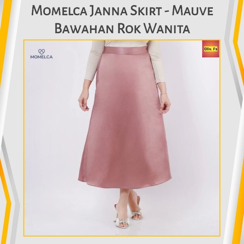 Momelca Janna Skirt ผู้หญิง Maxi Dress กระโปรงด้านล่าง