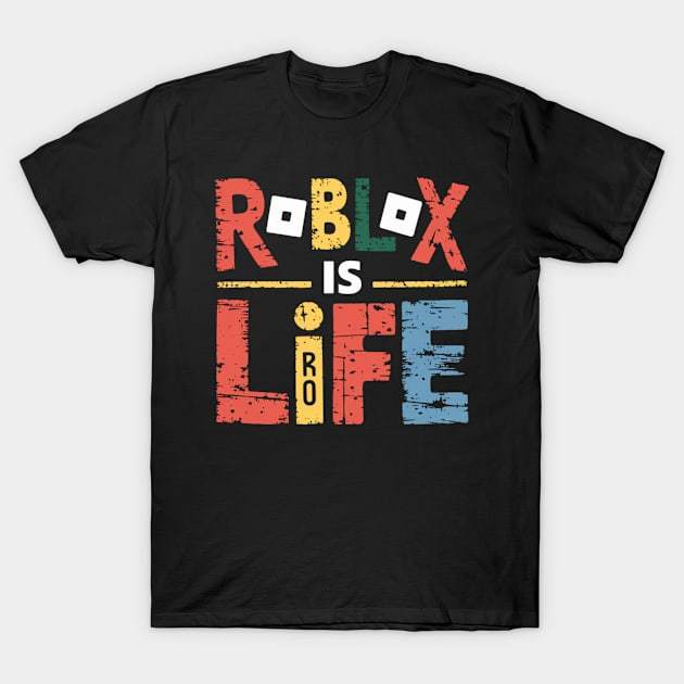 Roblox Kids Roblox เสื้อยืดเด็ก Roblox