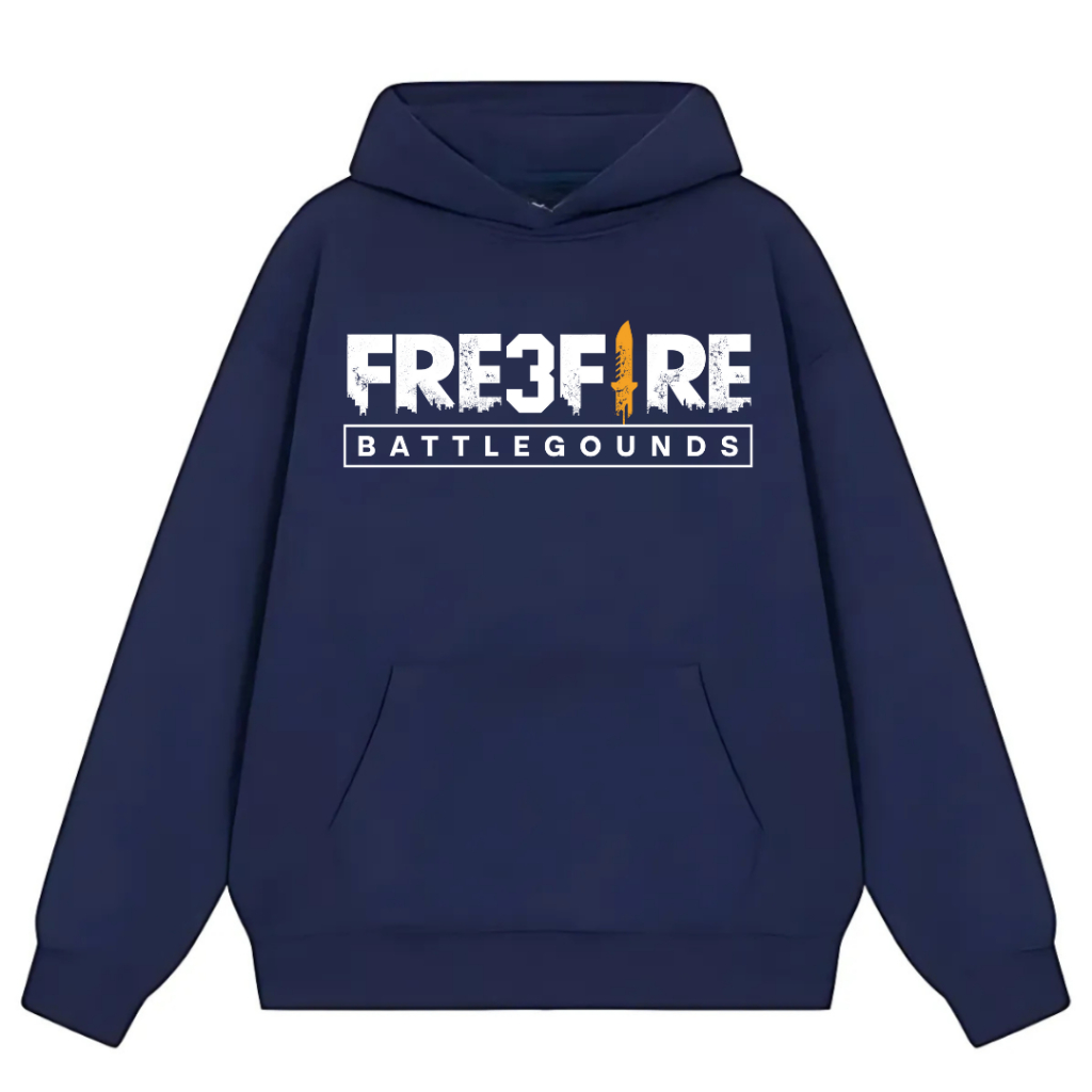 รับประกัน เสื้อแจ็คเก็ตเด็ก Freefire Garena / เสื้อสเวตเตอร์ Freefire