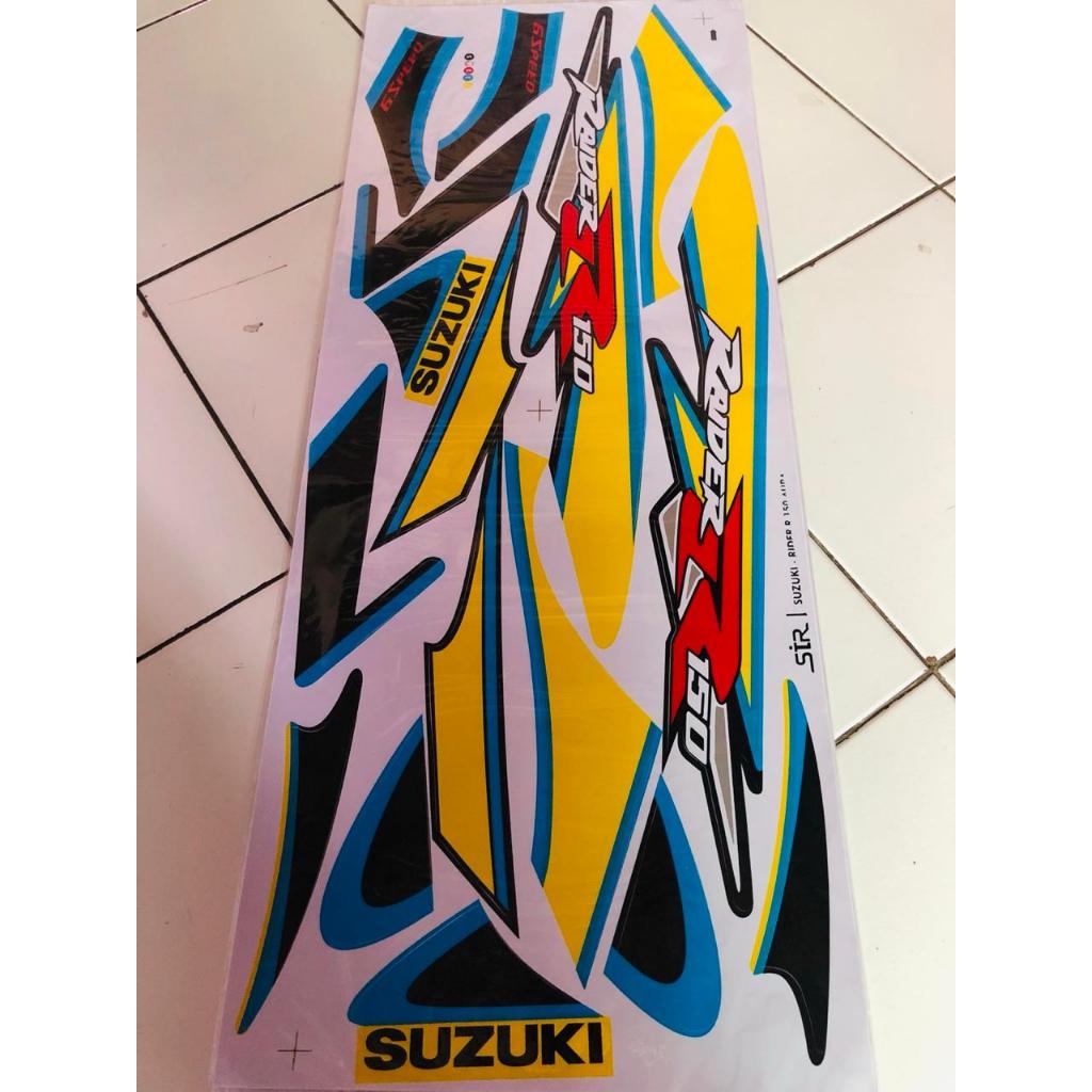 Thailand Variation Striping Suzuki Satria F150 - Raider Aura - Suzuki Raider R 150
