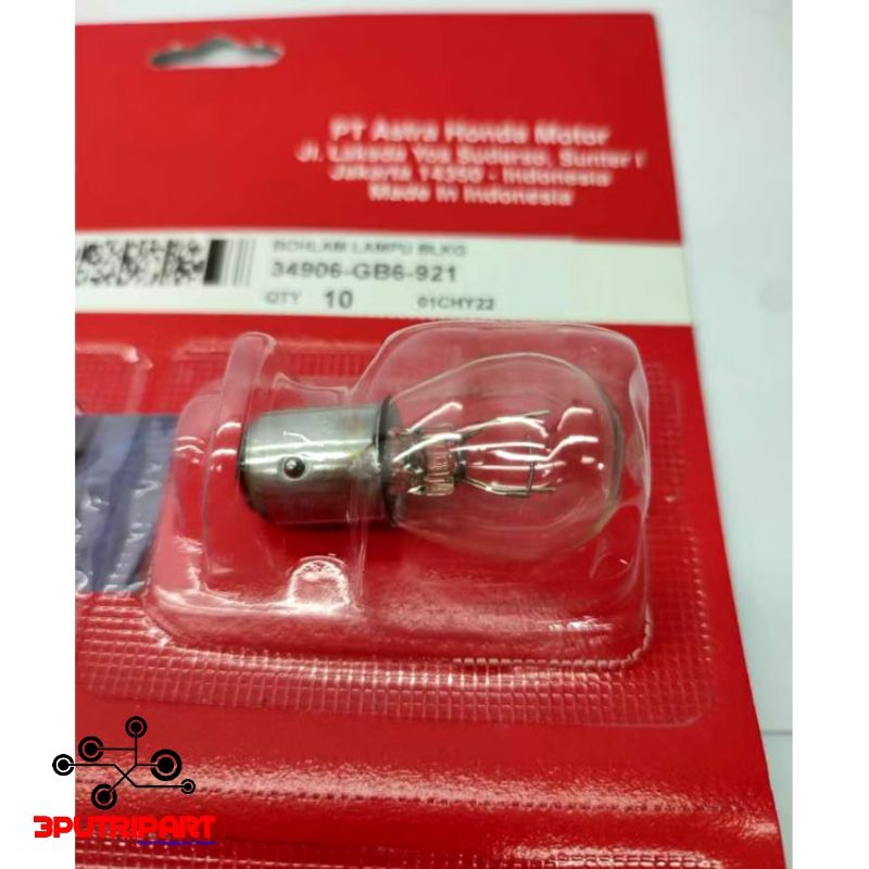 REAR BULB Scoopy Astraa Grand Kharisma Supra Fit New Revo Fit Beat FI Street 34906 GB6 921
