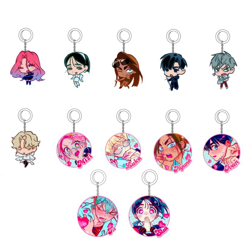 GUNGAN Alien Stage Keyring / พวงกุญแจอนิเมะ Manhwa Alien Stage