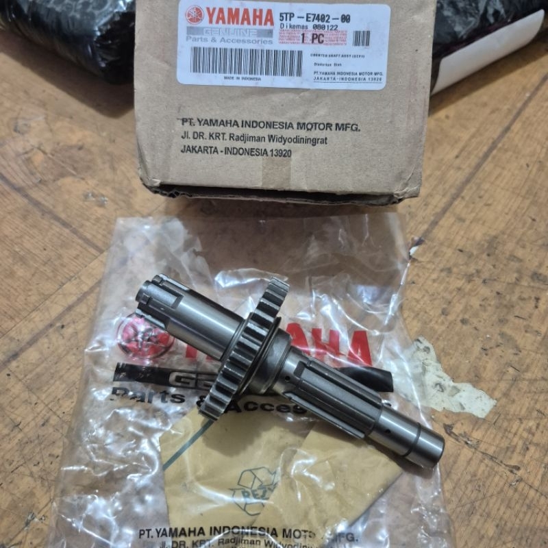 เพลาเกียร์หน้า 5TP เกียร์ดึงหน้า Yamaha Jupiter z Old Jupiter z Burhan Vega r ใหม่ T24 อุปกรณ์เดิม M