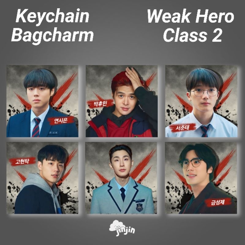 พวงกุญแจ Bagcharm Weak Hero Class 2 Kdrama