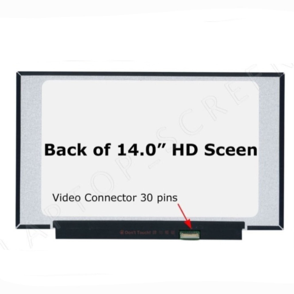 LAYER N140BGA-EA4 Rev.C2, N140BGA-EB4 Rev.C1 HD 14.0 นิ้วหน้าจอ LED แล็ปท็อป HD