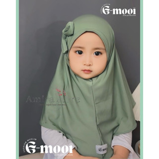 G-MOOI ฮิญาบเด็ก 0-6 เดือน 1-8 ปี MISYA RIBBON ฮิญาบเด็ก ผ้า…