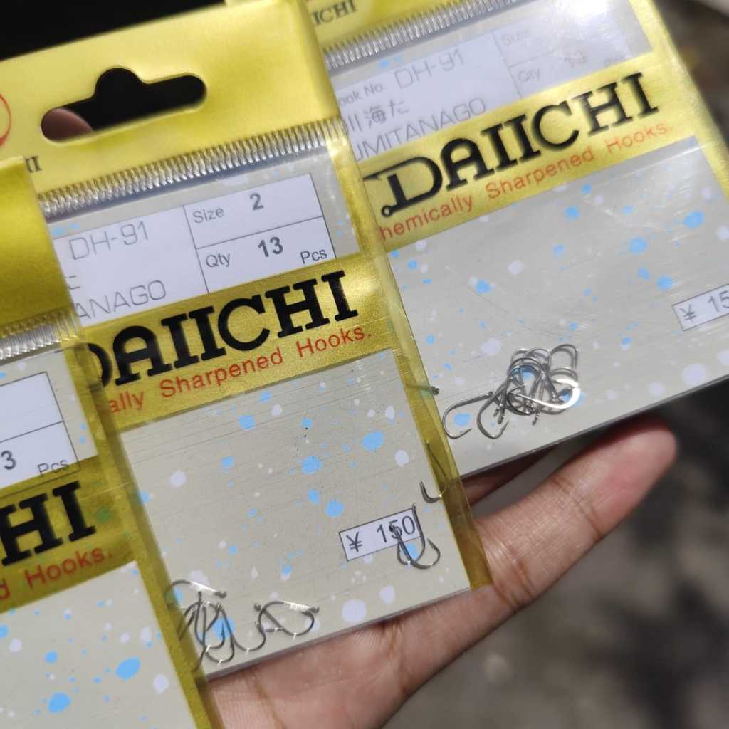 MATA Daichi DH 91 ตะขอตกปลา ตะขอ Daichi สีขาว