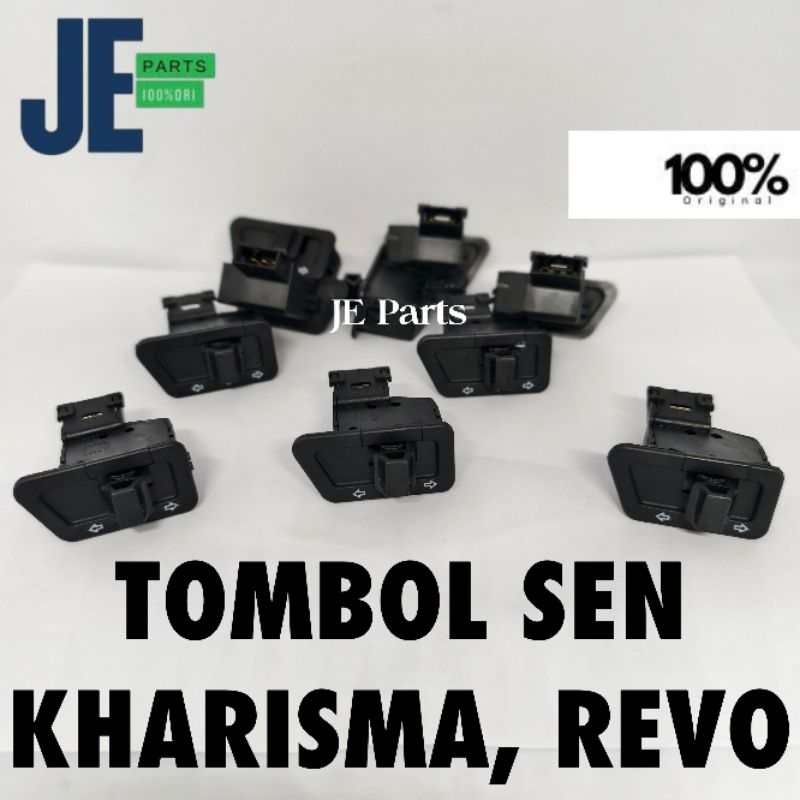 TOMBOL ปุ่มสวิตช์ไฟเลี้ยว Smash kharisma Supra X 125 Supra Fit New Beat Vario Karbu Shogun 125 Spin 