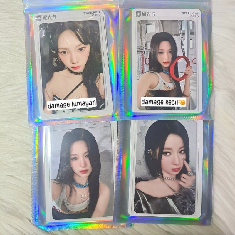 Photocard อย่างเป็นทางการ QQ aespa karina babymonster ahyeon aa