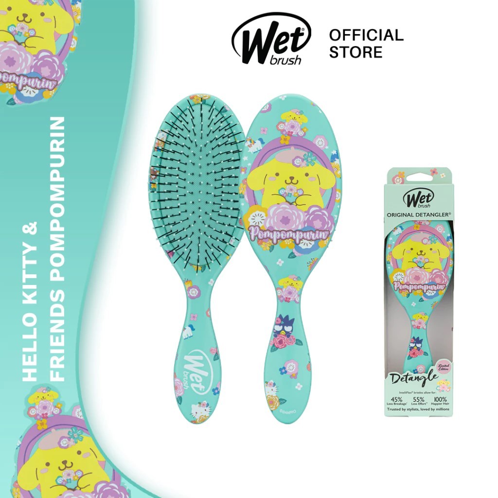 GEMMASS WET BRUSH HAIR COMB WITH CINAMOROL/HELLO รูปที่ 5