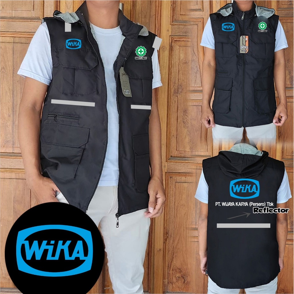WIKA POCKET VEST / WIKA SCREEN-PRINTED CUSTOM POCKET VEST / COOL DISTRO VEST / กระเป๋าผู้ชายและผู้หญ