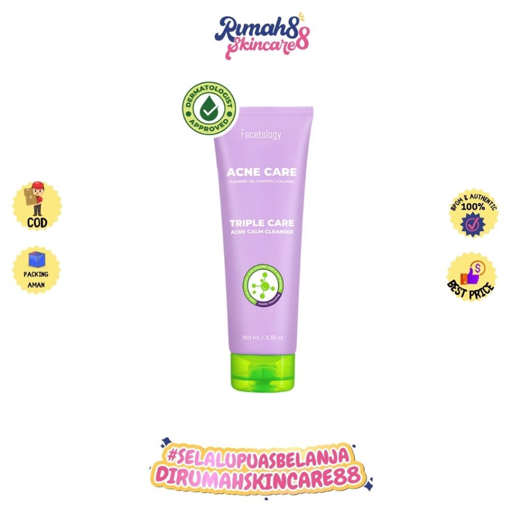FACETOLOGY แอคเน่ เจล คลีนเซอร์ 100ml