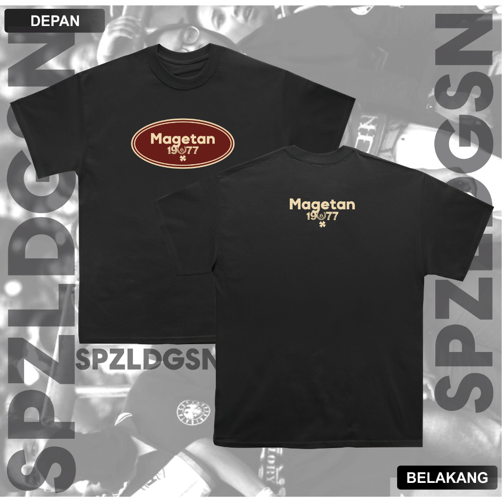 เสื้อยืด KATUN Magetan 1977 เสื้อยืด Magetan Supporter 1977 ผ้าฝ้ายถัก