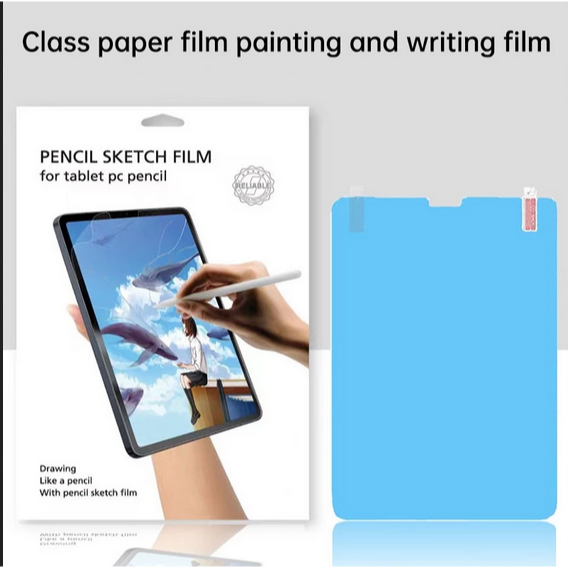 Paperlike Matte Screen Protector Anti-Scratch สําหรับ Ipad 7 8 9 10 11 2022 Air M2 Samsung Tab A7 LI