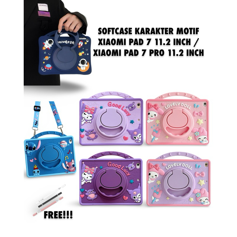 เคสเด็กสําหรับ Xiaomi Pad 7 / Xiaomi Pad 7 Pro 11.2 นิ้ว Soft Case with Childrens Character Motif, F