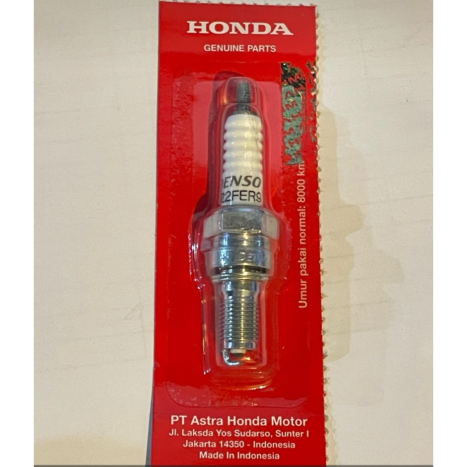 หัวเทียน AHM U22EPR9 Vario CBS Vario Techno ดั้งเดิม 9805957927 ต่อชิ้น