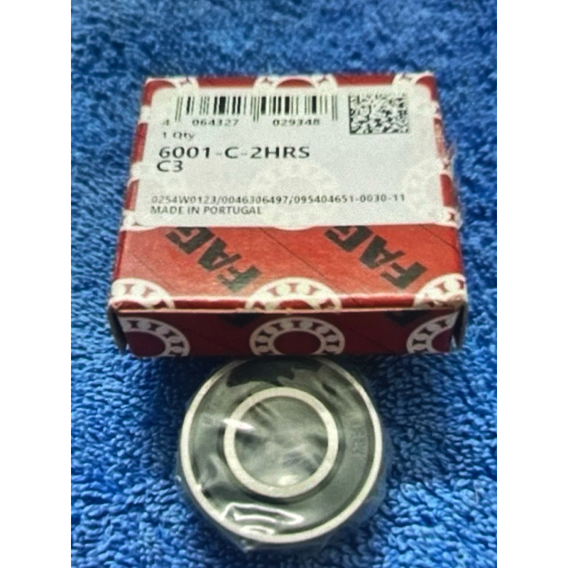 แบริ่ง 6001 2RS / 6001 2RS C3 FAG ORIGINAL