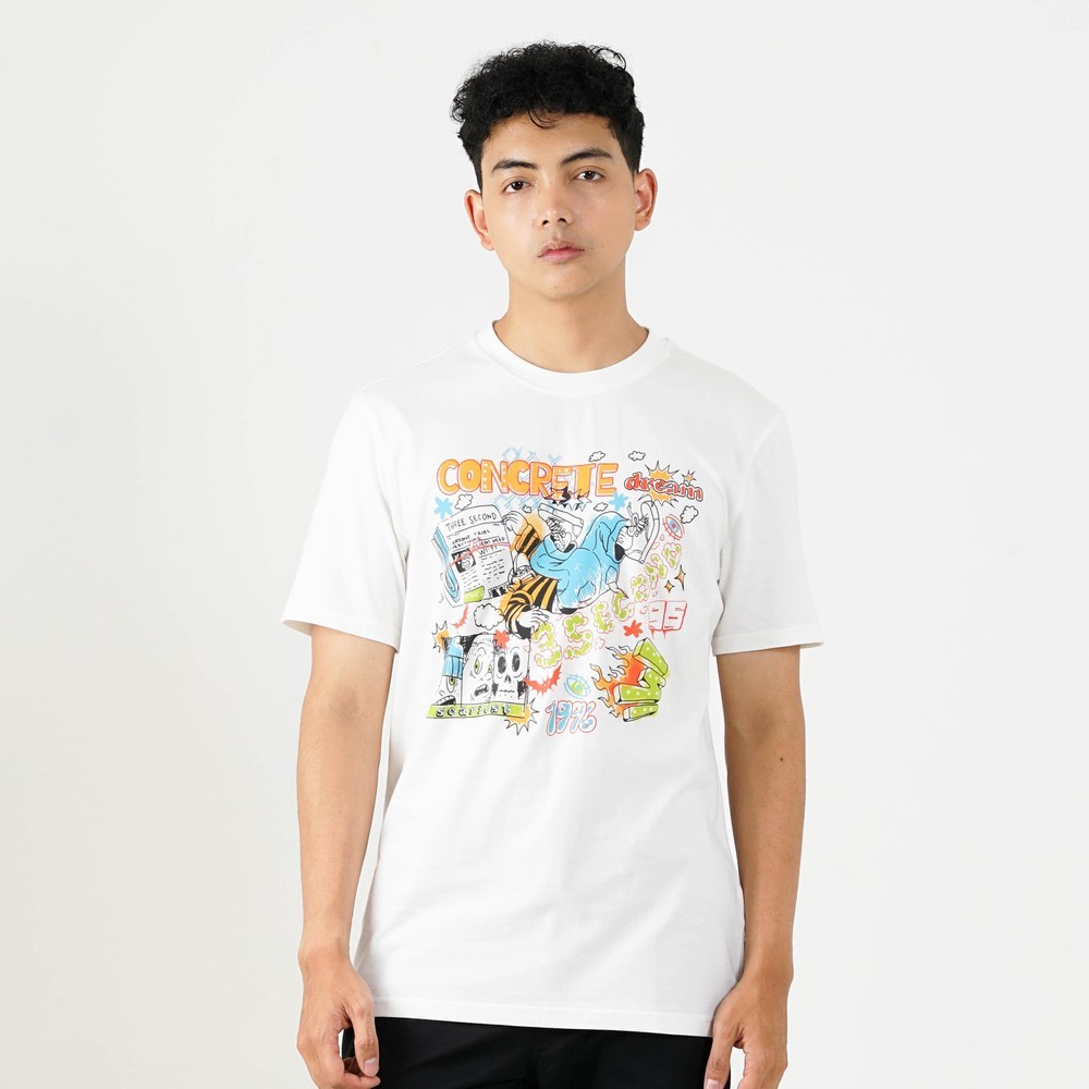 KATUN 3Second เสื้อยืดแขนสั้นผู้ชาย Regular Fit Cotton Street C540325