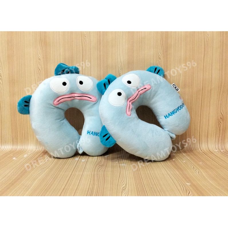 Dreamtoys96 Hangyodon Neck Pillow Button Headrest Button Sanrio M