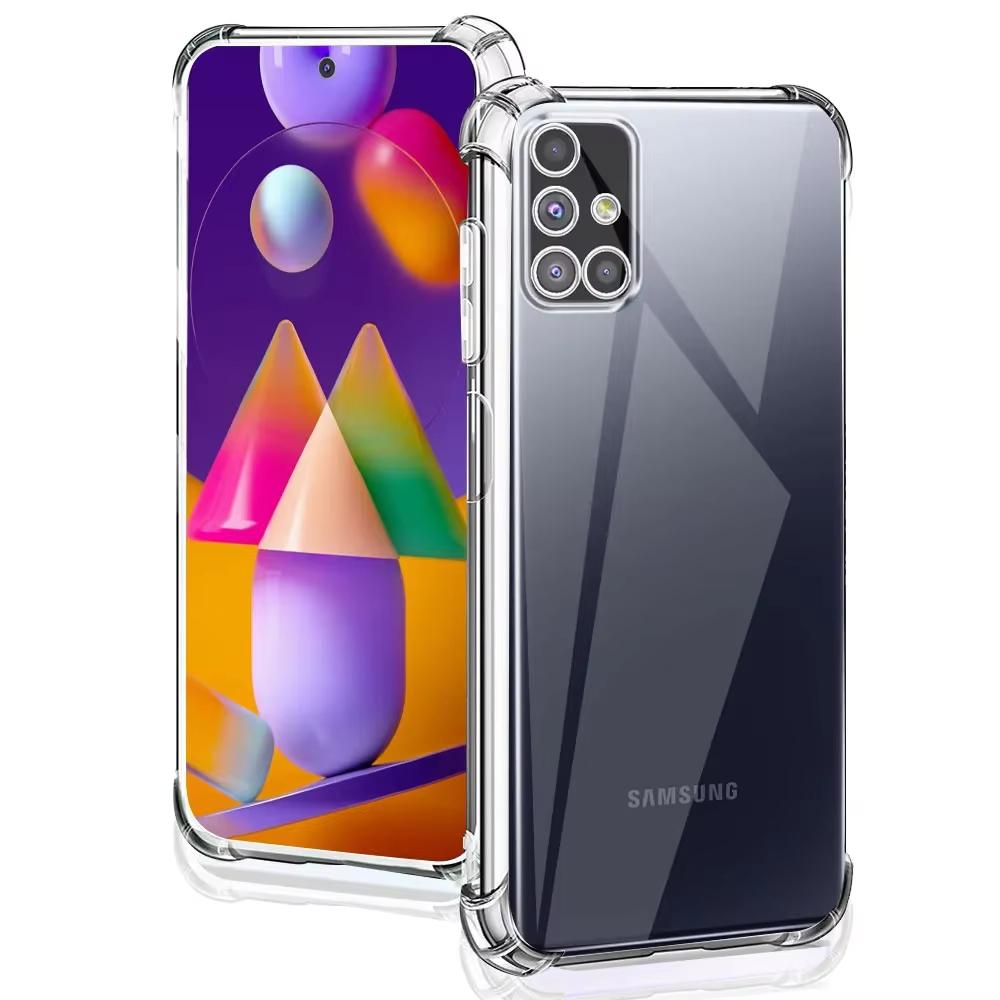 SAMSUNG GALAXY M31 M31S SOFT ANTI-CRCK TRANSPARENT AIRBAG CASE