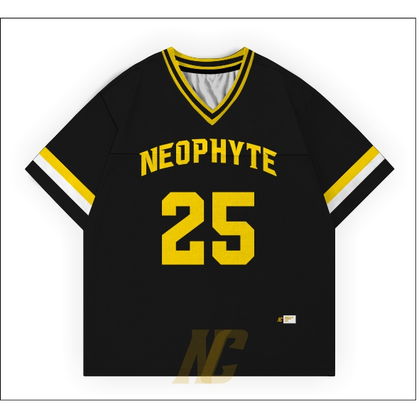 Jersey Streetwear Number Series 25 Neophyte Yellow / Neophyte_Club / Streetwear / Jersey / Oversize 
