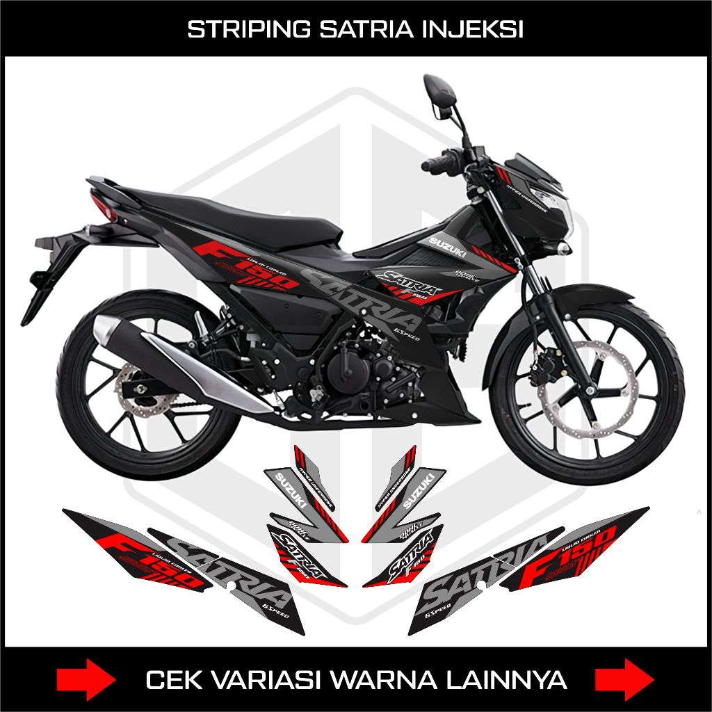 SATRIA FU FI F150 STRIPING สติ๊กเกอร์ / SUZUKI SATRIA F 150 FI / RAIDER DECAL