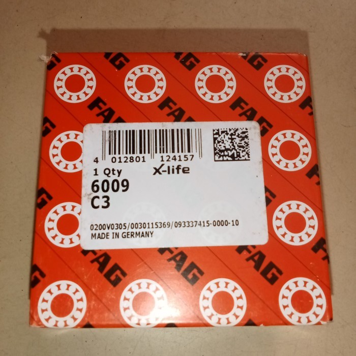 BEARING FAG 6009 C3/BEARING FAG 6009 เปิด