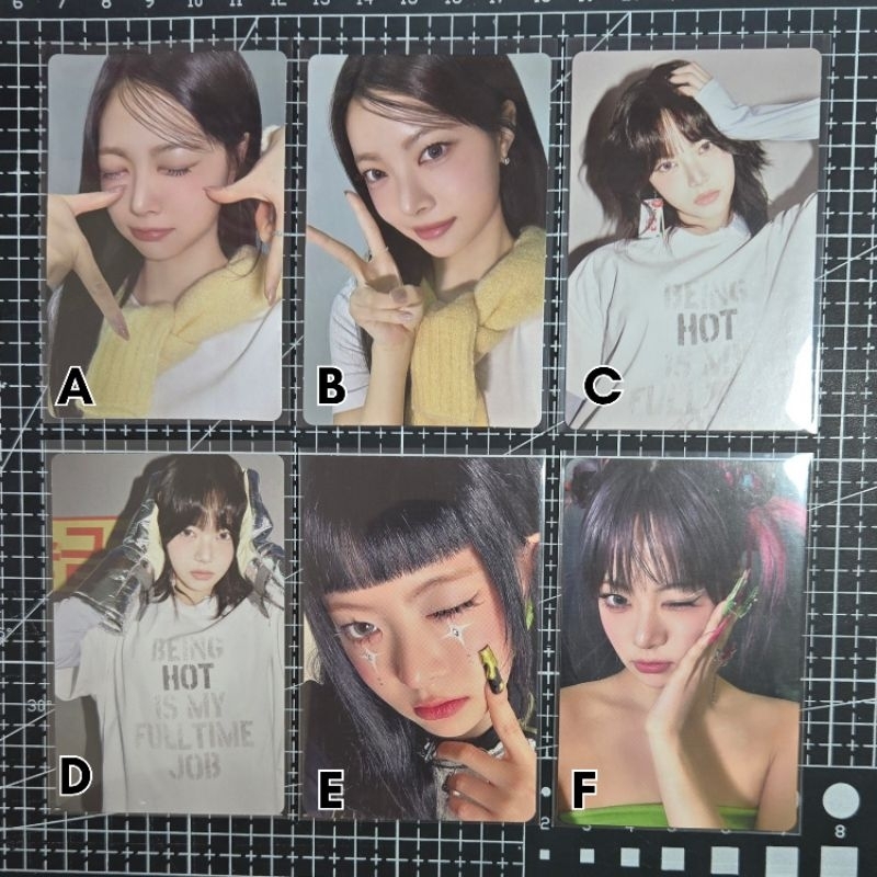 !! Photocard Official Le saserafim Hong Eunchae