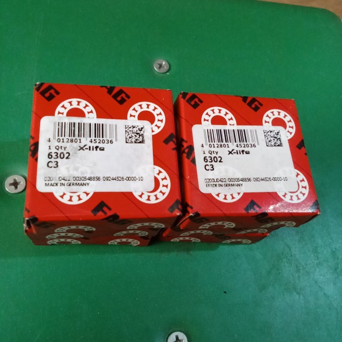 BEARING FAG 6302 C3/ BEARING FAG 6302 เปิด
