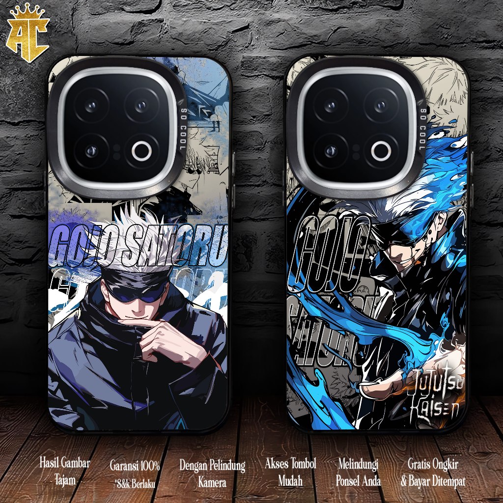 เคส VIVO IQOO 13 Softcase Premium Matte Hard Case - Case So Cool IMD - เคสโฮโลแกรมเคลือบเงา GOJO SATORU Motif