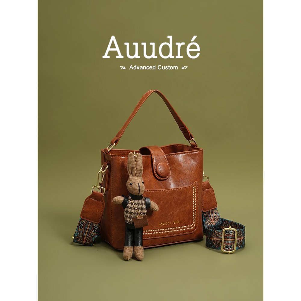 Audre Womens Bucket Bag 2025 อเนกประสงค์สําหรับสํานักงานรายวัน