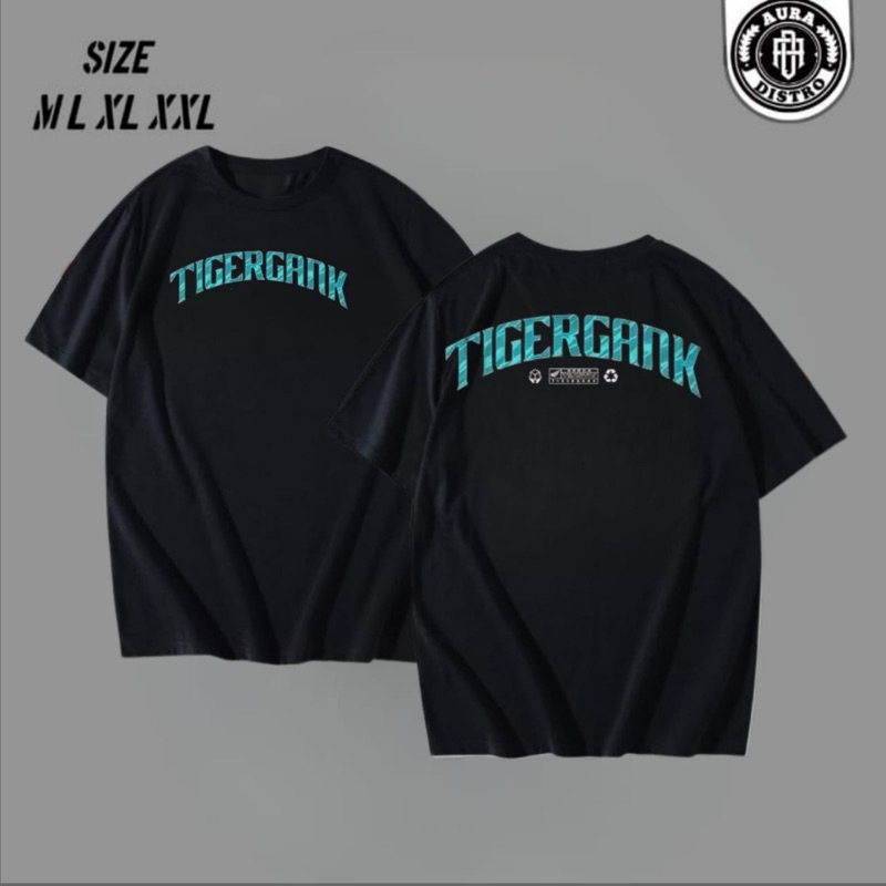 TIGER GANK V1 TIGER GLOWING RACING SHIRT สําหรับผู้ชายและผู้หญิง ~ ฟรีสติ๊กเกอร์