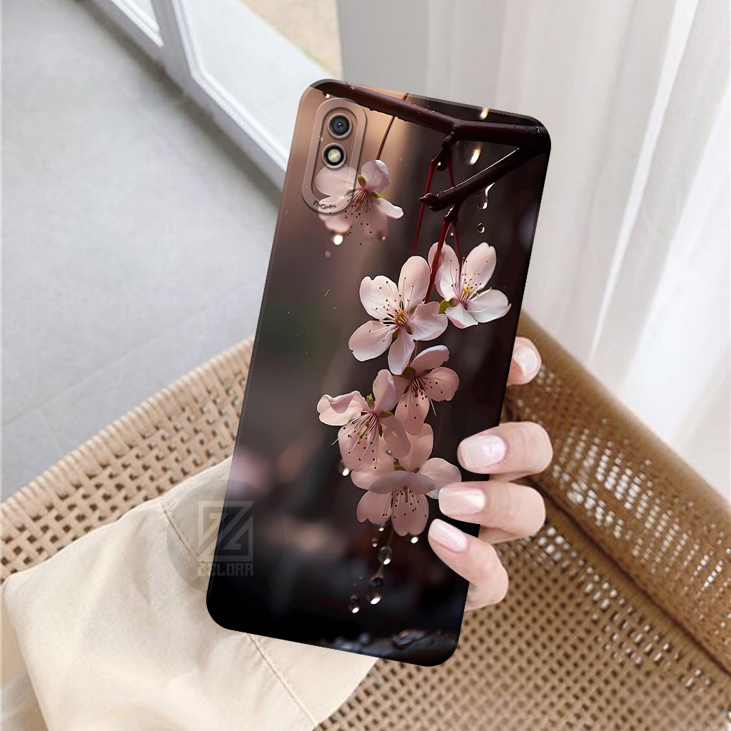 ล่าสุด Xiaomi Redmi 9A Softcase - ซิลิโคนกล้อง Pro - เคส Xiaomi Redmi 9A - เคสดอกไม้แฟชั่น - เคส Xia