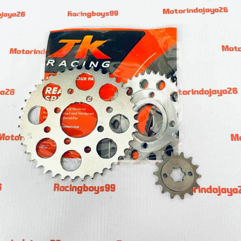 เกียร์บาง 415 หน้า+หลัง TK Racing Satria Fu 150 Old New Fi