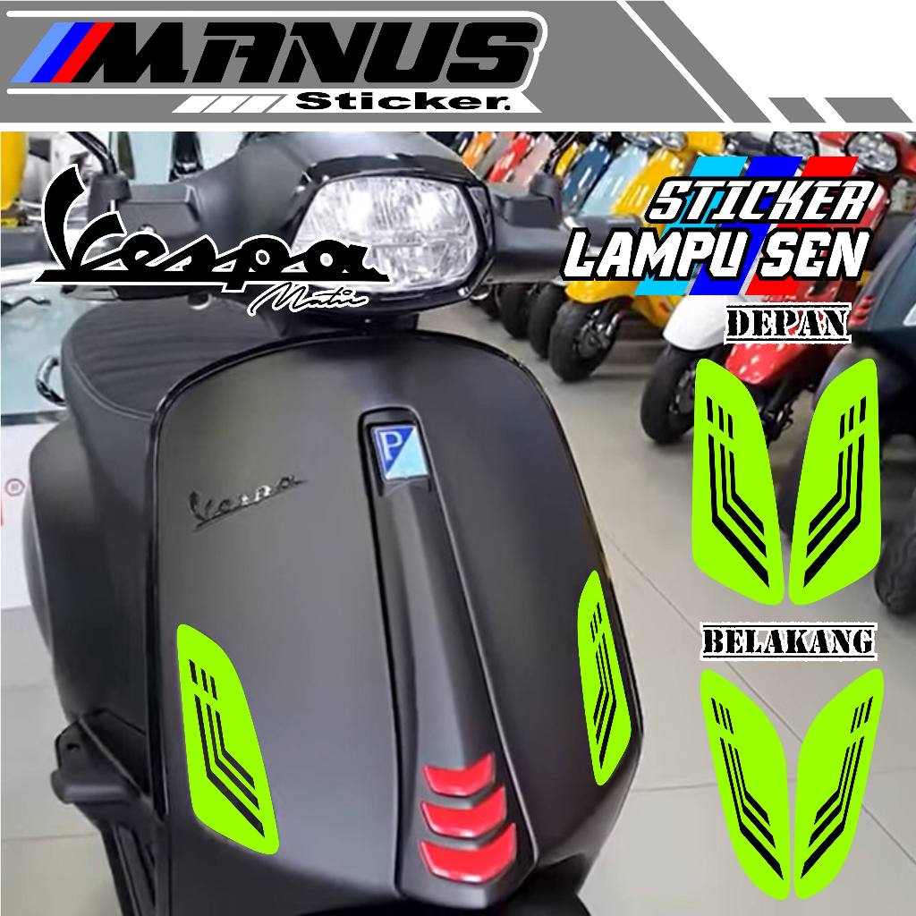 V6A/VARIATION OF VESPA MATIC/ PRIMAVERA/SPRINT/ONESET สติ๊กเกอร์/สติ๊กเกอร์ตัด