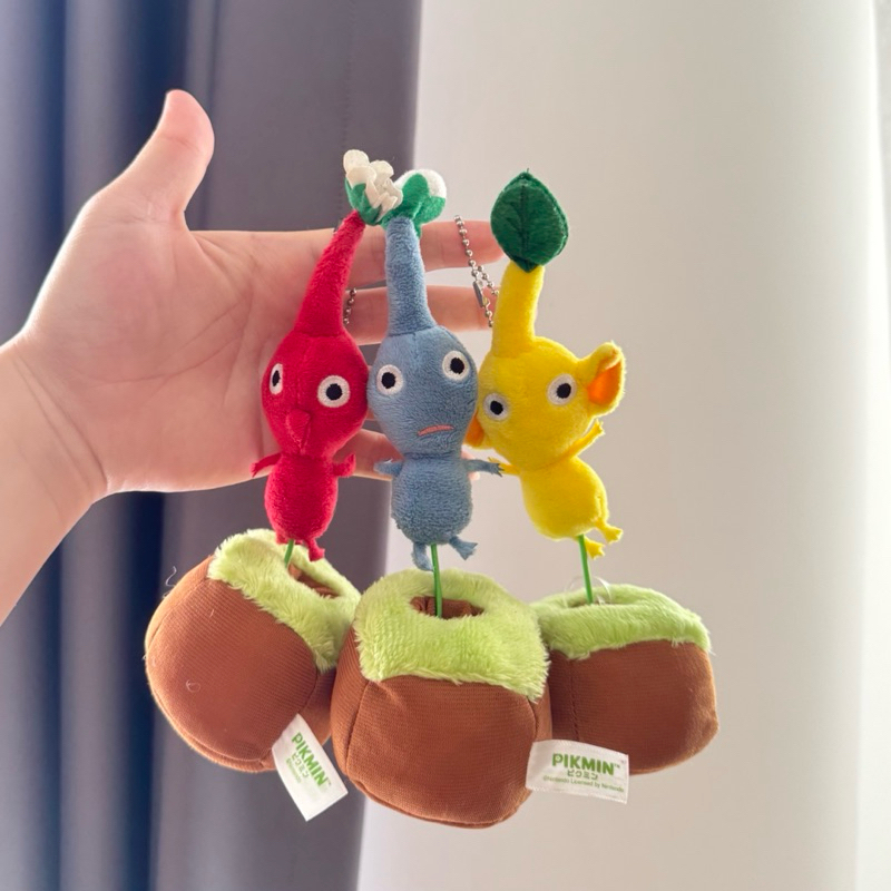 GANTUNGAN พวงกุญแจ Pikmin ดั้งเดิม / ตุ๊กตา Pikmin