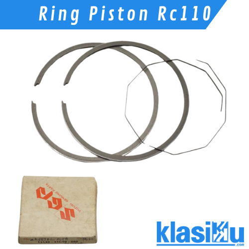 Suzuki RC110 RC-110 RC 110 คริสตัล Tornado Oversize 50 แหวนลูกสูบเดิม