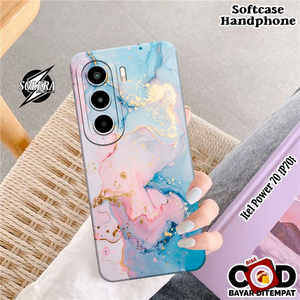 Itel Power 70 Case {P70} Softcase Itel Power 70 {P70} ล่าสุด 2025 Silicone Pro Camera Fashion Case A
