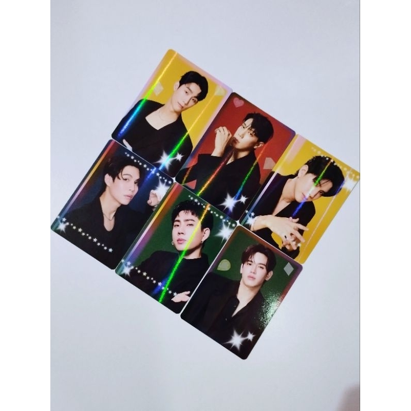 การ์ดสะสม CC Bookfair Nain สีดําสี Joong Dunk Tui Nut New Mark Sea Tawinan Joss Gawin Nanon Leng Off