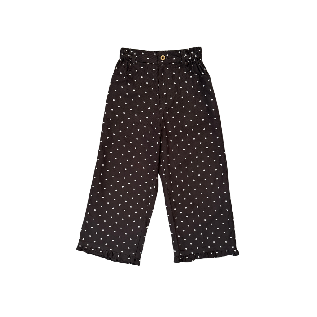 SOLERAM - CHMMY Ruffle Pants - Love / Girls Long Pants