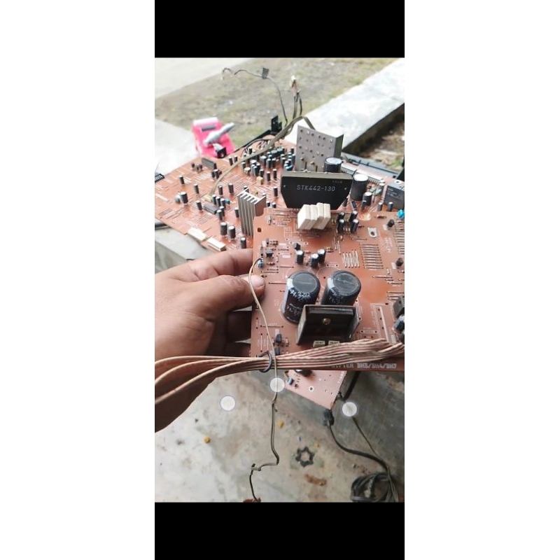 ชุด stk442-130 140watt x 2 copotan vx555 ทดสอบปกติ