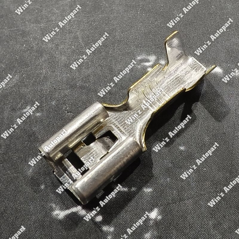 BIG GIRL TERMINAL 6.3MM TYPE 3555 PREMIUM TIN PLATED / LARGE GIRLS SKUN / สายแบนหญิงขนาดใหญ่ SKUN / 