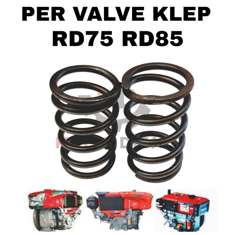 MESIN เครื่องยนต์ดีเซลสปริง RD75 RD85 KUBOTA RD85DIS