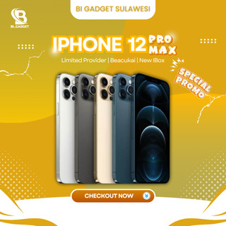 iPhone 12 PROMAX 128GB/256GB FULLSET 100% Original Dan Bergaransi