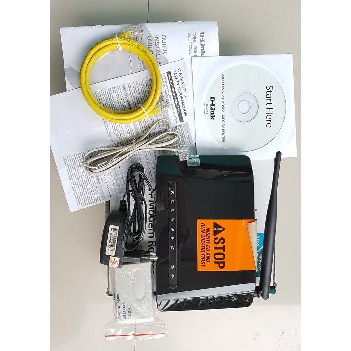 D-Link Wireless N150 ADSL2+โมเด็มเราเตอร์