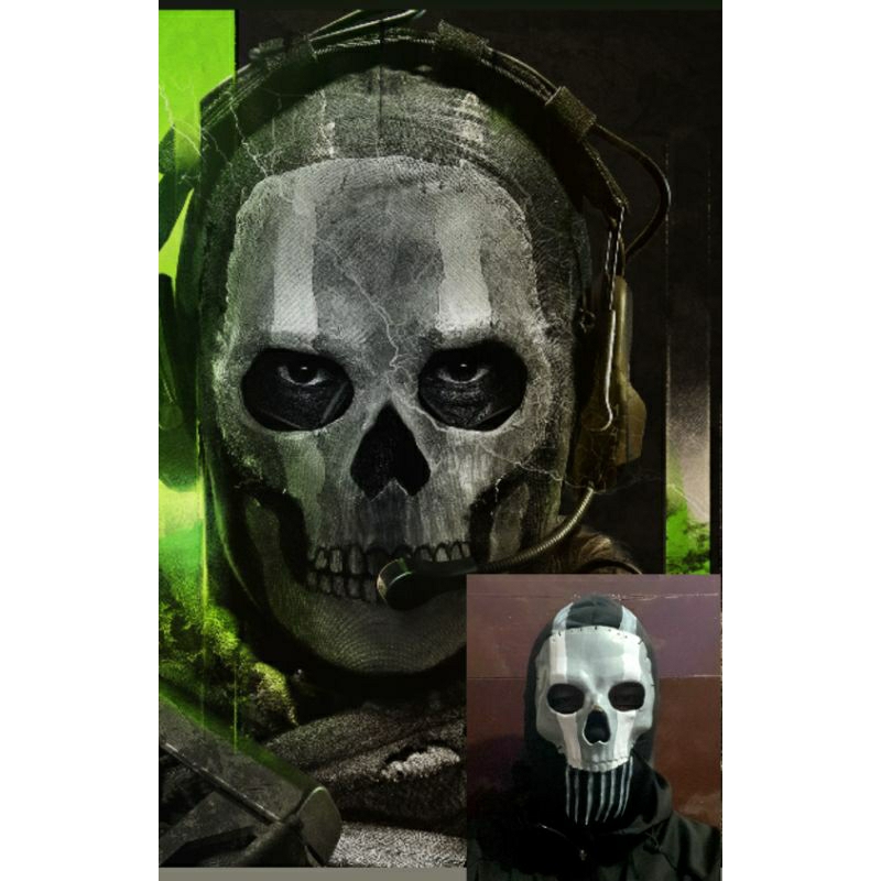 หน้ากากรถจักรยานยนต์ Call Of Duty Mask/ Skull Mask/ Skull Mask