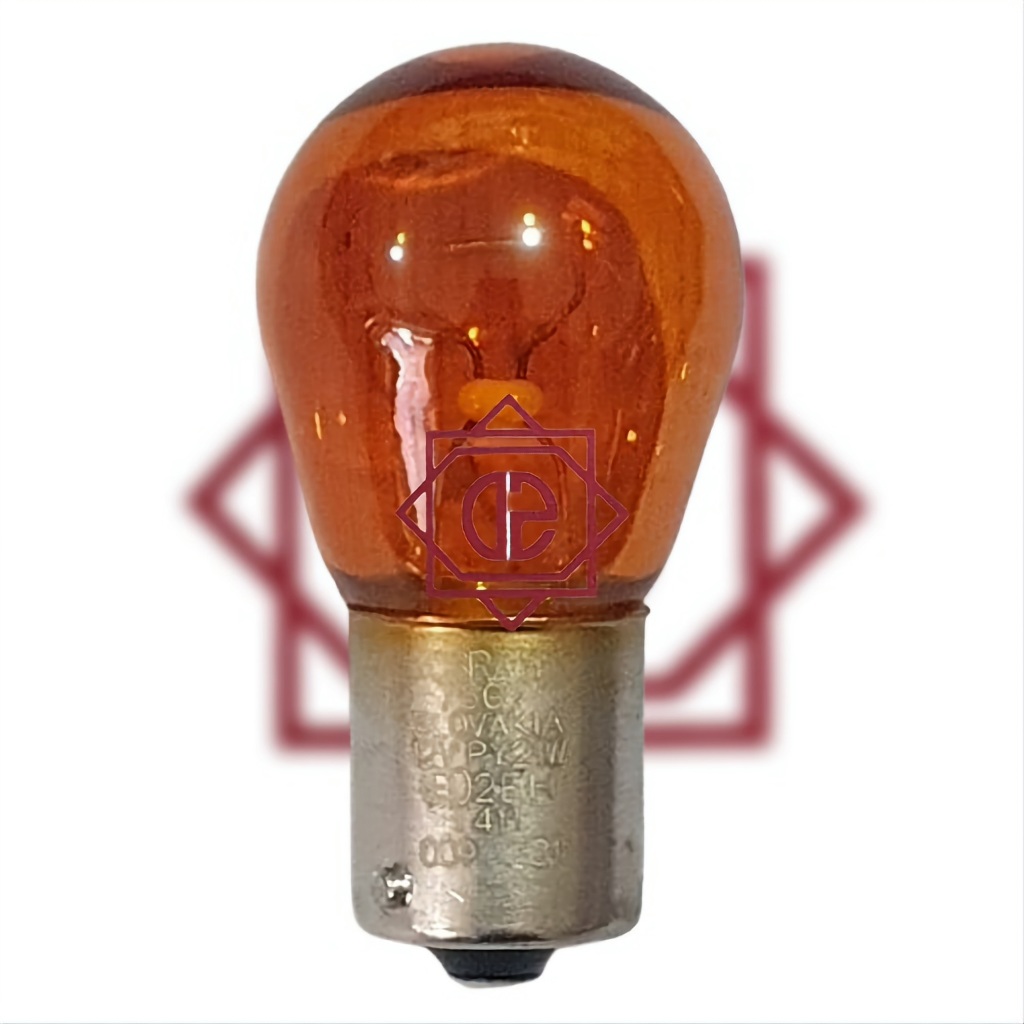 1 PC OSRAM Universal รถเลี้ยวไฟสัญญาณหลอดฮาโลเจน 12 โวลต์ 21 วัตต์ 1 ขาเอียง PY21W 12V21W 7507