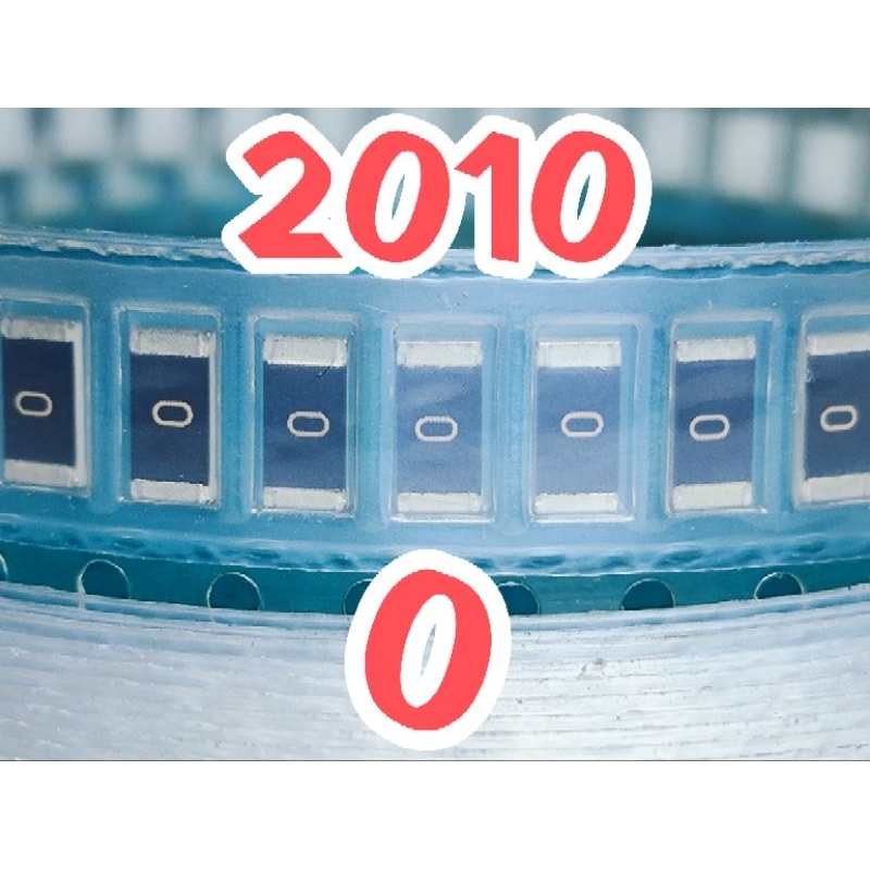 ตัวต้านทานชิป smd 000 0R ขนาด 2010 5025 0 โอห์ม 0ohm จัมเปอร์