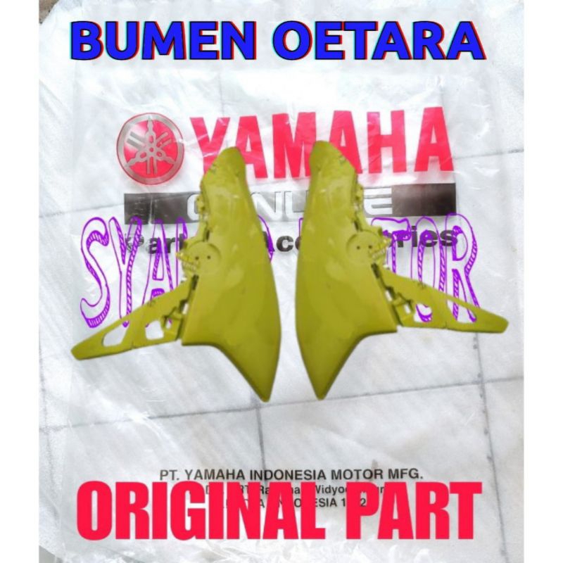 PANEL B3W-F835U-00-P B3W-F835V-00-P FRONT WING PANEL COVER MIO GEAR 125 สีเหลือง ORIGINAL YAMAHA